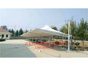 菏澤棉麻儲(chǔ)備總公司停車(chē)棚