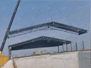 藍海回填池8000㎡膜結構加蓋